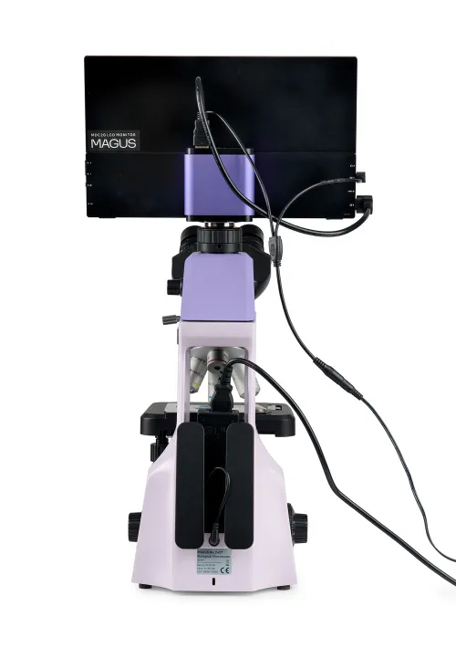 gráfico microscopio digital biológico MAGUS Bio D240T LCD,  7