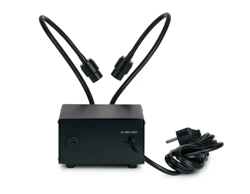 fotografía lámpara de cuello de cisne doble MAGUS LED DGL2,  3