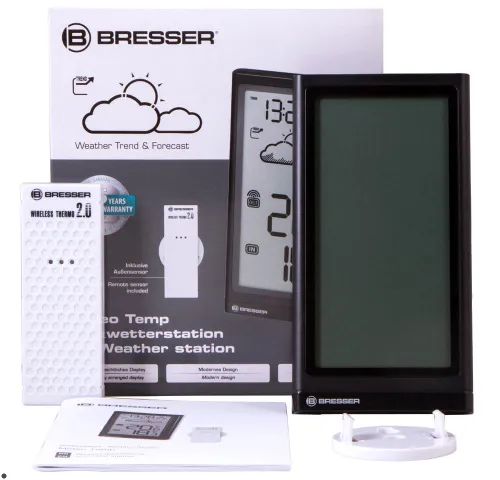 fotografía estación meteorológica Bresser Temp,  2