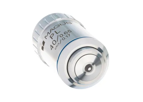 gráfico objetivo plano corregido al infinito MAGUS MP40 40x/0,65 ∞/0,17,  3