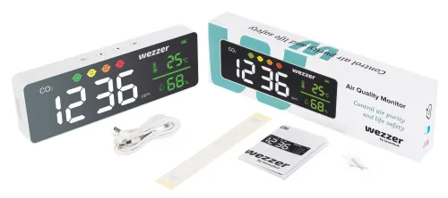 foto medidor de la calidad del aire Levenhuk Wezzer Air MC50,  2