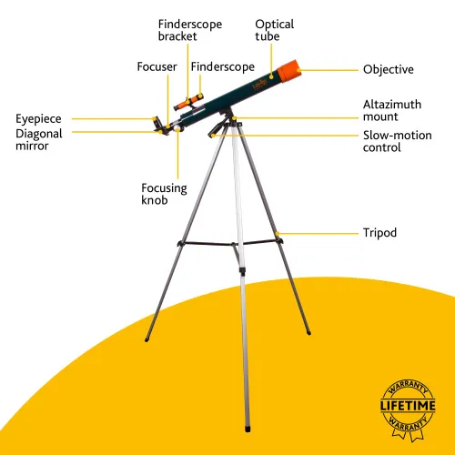 foto telescopio Levenhuk LabZZ T2,  13