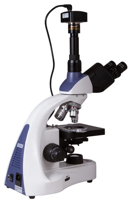 imagen microscopio trinocular digital Levenhuk MED D10T,  7