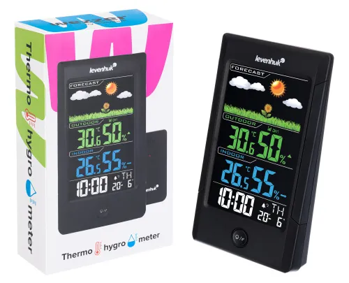 gráfico termohigrómetro Levenhuk Wezzer Teo TH40,  3