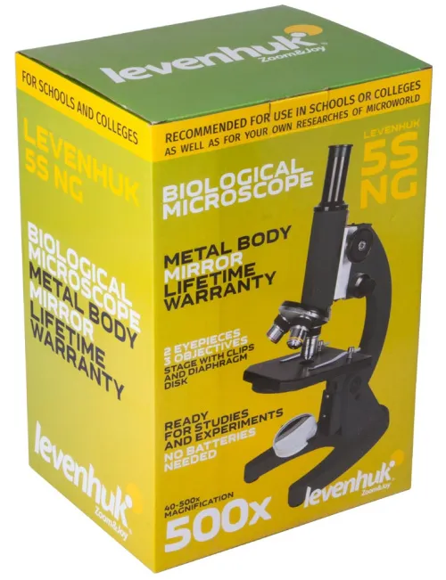 foto microscopio monocular Levenhuk 5S NG ,  12