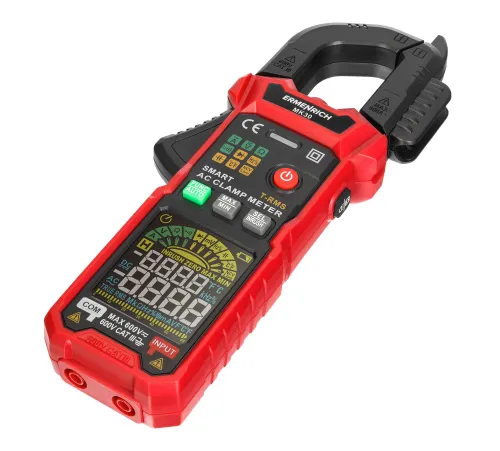 foto amperímetro de pinza digital Ermenrich Ping MK30,  4