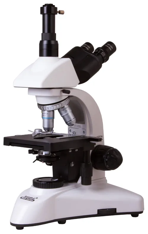 fotografía microscopio trinocular Levenhuk MED 25T,  3