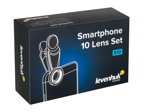 foto juego de lentes para teléfono inteligente Levenhuk Lens S10,  6