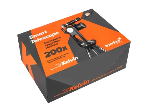 foto telescopio inteligente Levenhuk Kelvin Bright STM102,  19