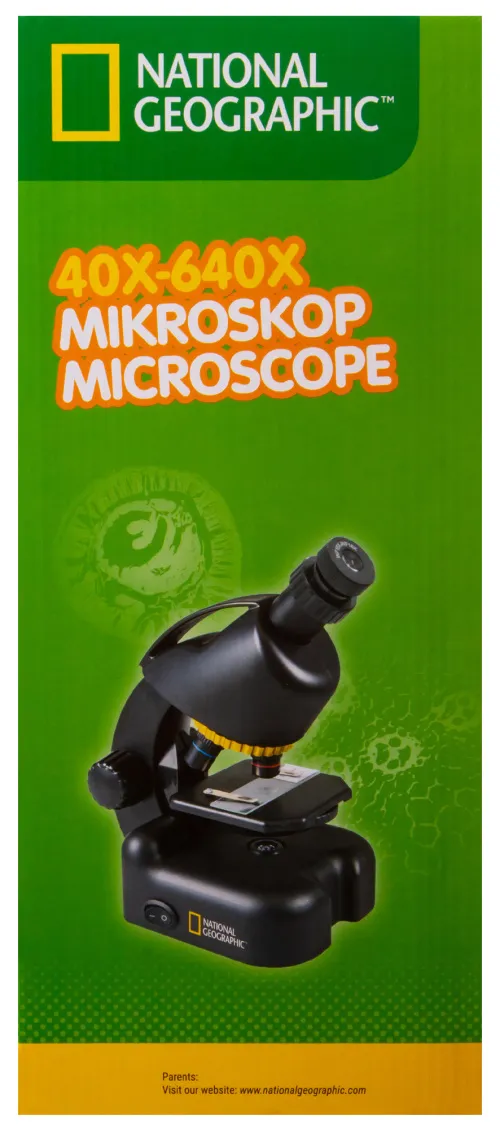 imagen kit de Bresser National Geographic: Telescopio 50/360 AZ y Microscopio 40–640x,  23
