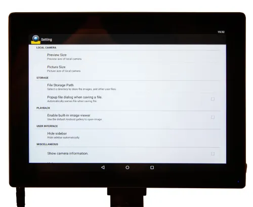 foto cámara digital de microscopio Levenhuk MED 5M con pantalla LCD de 9,4 pulgadas,  6