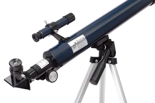 gráfico telescopio Levenhuk Discovery Sky T50 con libro,  10