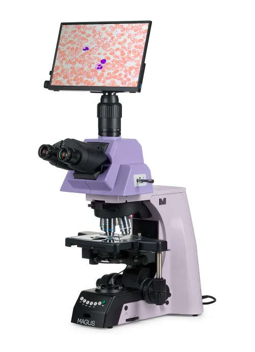 fotografía microscopio digital biológico MAGUS Bio D290T LCD,  2