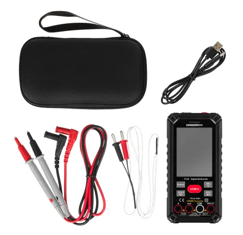 fotografía multímetro digital Ermenrich Zing TC40,  8