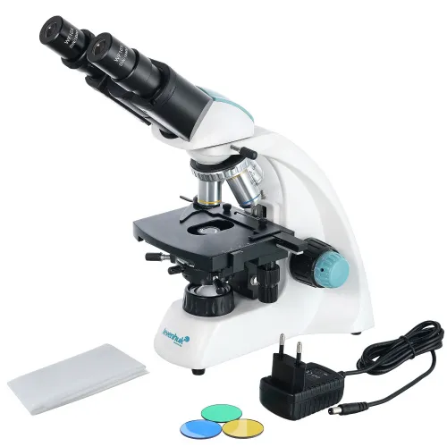 fotografía microscopio binocular Levenhuk 400B,  2
