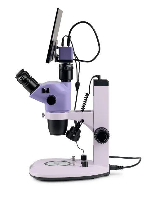 fotografía estereomicroscopio digital MAGUS Stereo D7T LCD BASE,  9