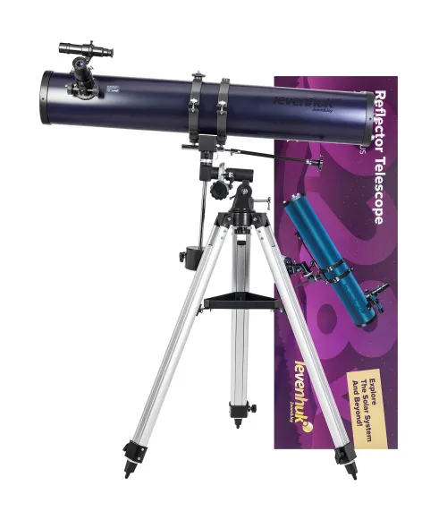 fotografía telescopio Levenhuk New Skyline PLUS 114/900 EQ1,  2