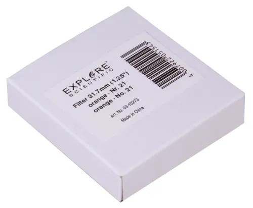fotografía filtro 1,25" naranja Explore Scientific nr. 21,  6