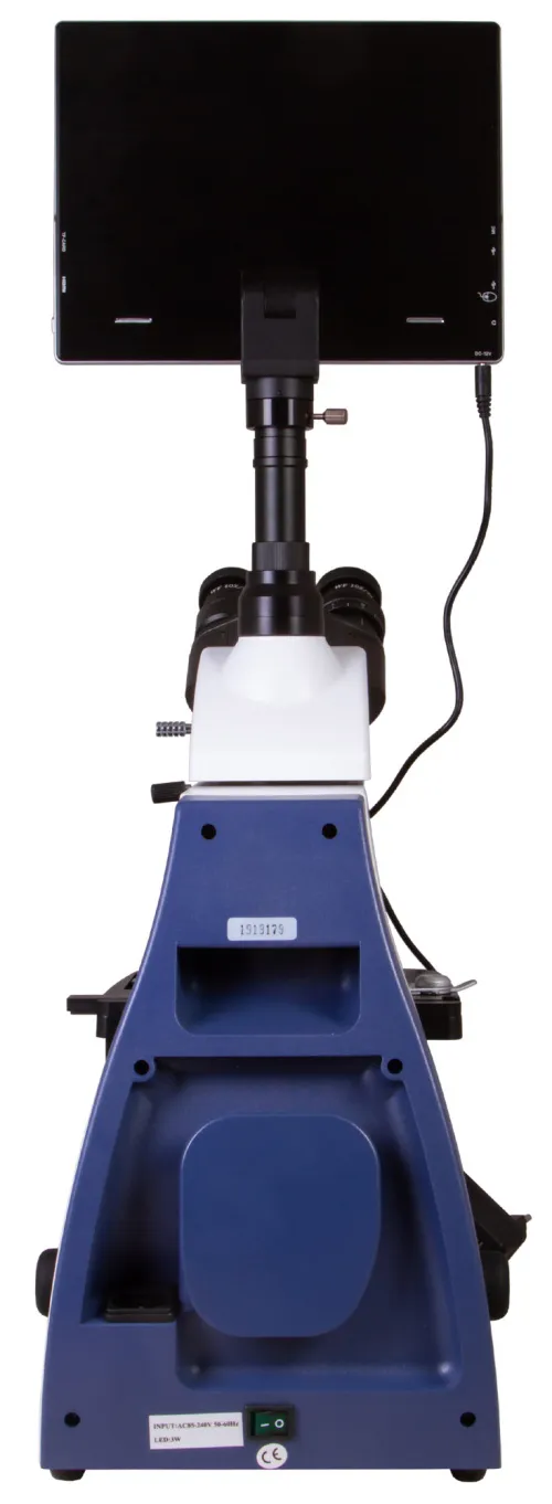 imagen microscopio trinocular digital Levenhuk MED D30T LCD,  7