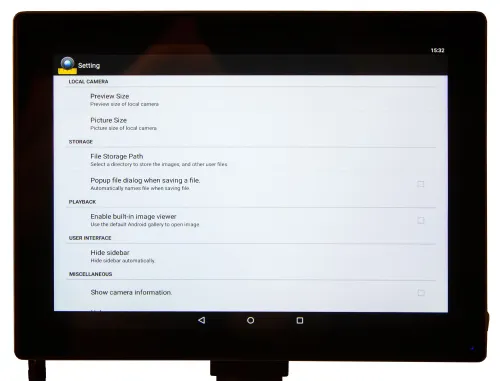 imagen microscopio trinocular digital Levenhuk MED D30T LCD,  19