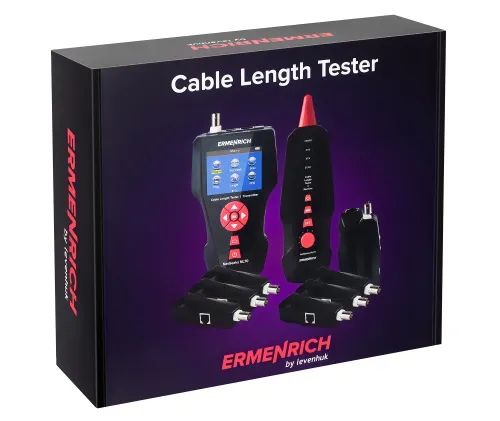 foto comprobador de longitud de cables Ermenrich NetGeeks NL70,  9