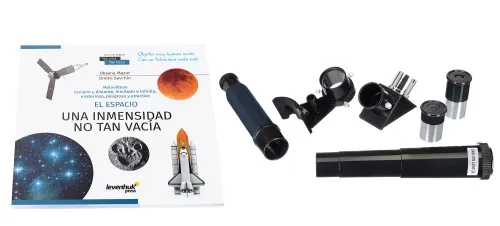 imagen telescopio Levenhuk Discovery Spark 506 AZ con libro,  3