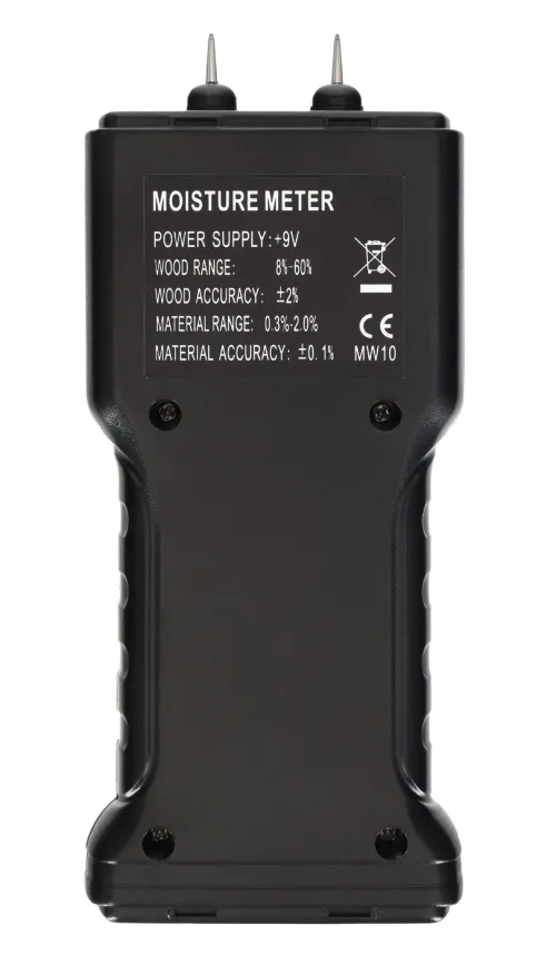 gráfico detector de humedad Ermenrich Wett MW10,  3