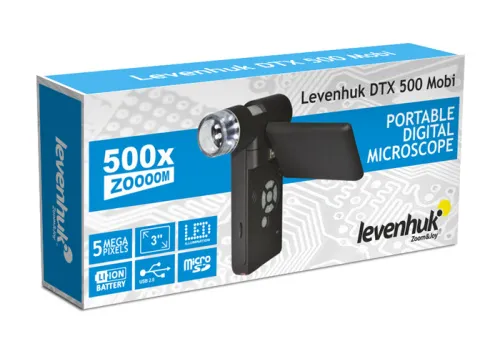 imagen microscopio digital Levenhuk DTX 500 Mobi,  10