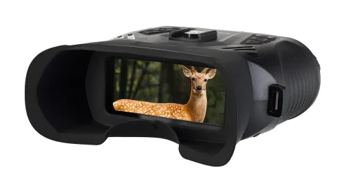 imagen prismáticos digitales de visión nocturna Levenhuk Halo 50XN GPS,  6