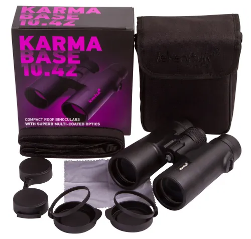 foto prismáticos Levenhuk Karma BASE 10x42,  2