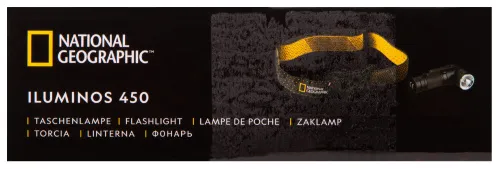 gráfico linterna Bresser National Geographic ILUMINOS 450 LED con soporte para la cabeza,  14