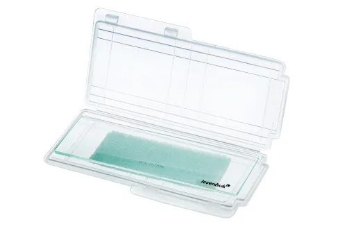 gráfico portaobjetos de calibración Levenhuk MED,  2