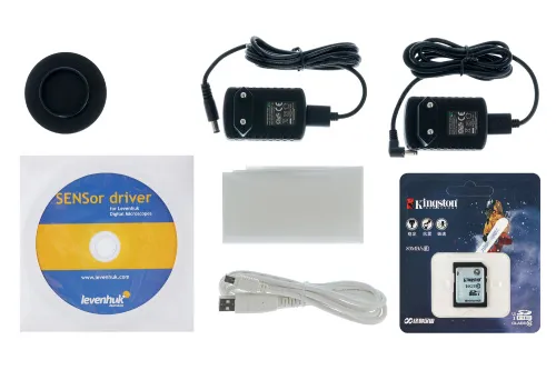 fotografía microscopio digital Levenhuk D80L LCD,  3