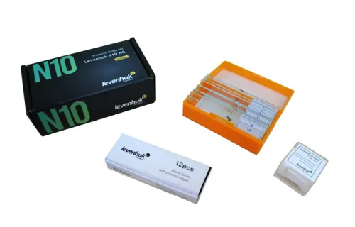 fotografía set de preparaciones Levenhuk N10 NG,  2