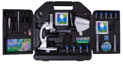fotografía microscopio Bresser Junior Biotar 300–1200x con maleta,  3