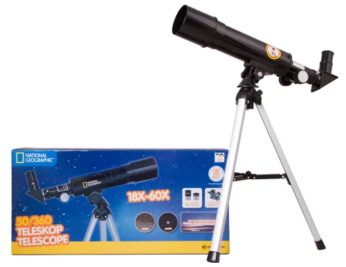foto telescopio Bresser National Geographic 50/360 AZ,  8