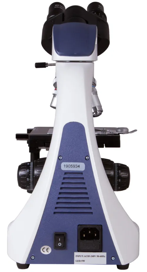 gráfico microscopio binocular Levenhuk MED 10B,  8