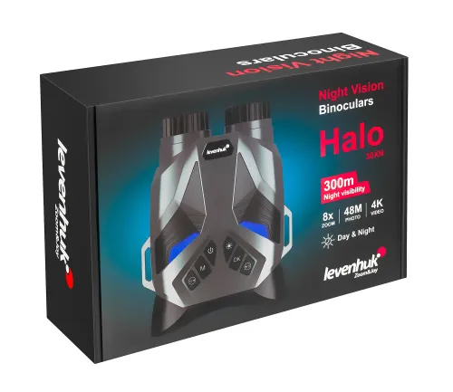 fotografía prismáticos digitales de visión nocturna Levenhuk Halo 30XN,  11