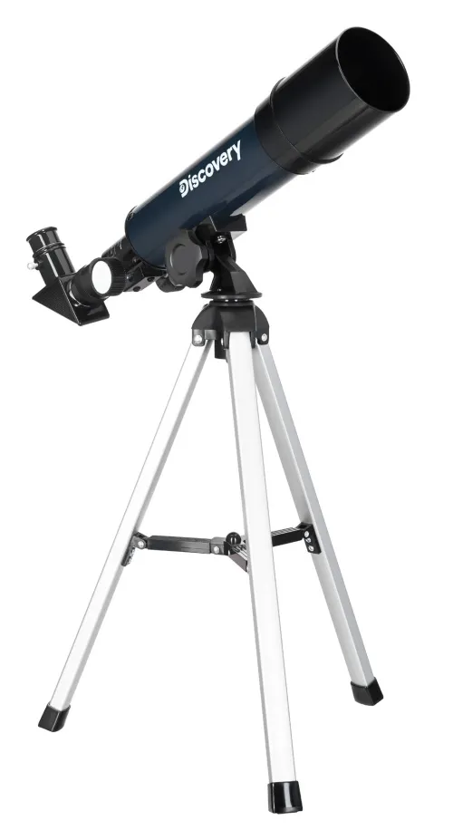 gráfico telescopio Levenhuk Discovery Spark Travel 50 con libro,  9