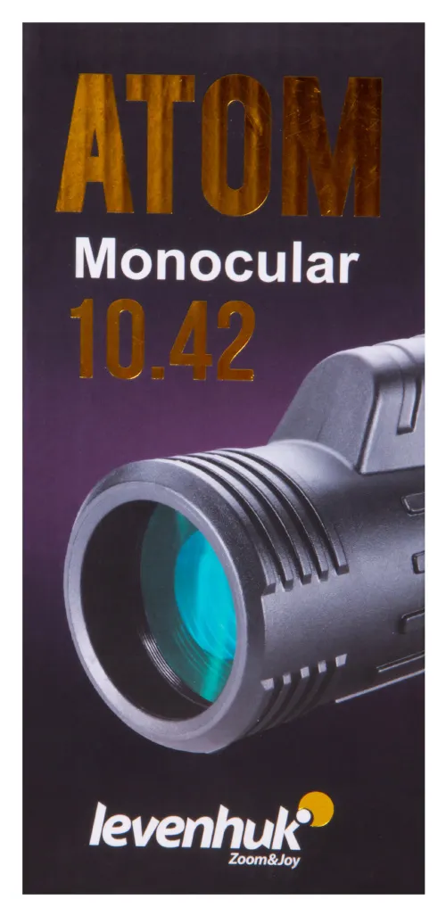 fotografía monocular Levenhuk Atom 10x42,  11