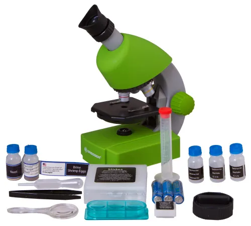 fotografía microscopio Bresser Junior 40–640x,  10