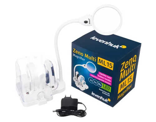 gráfico lupa Levenhuk Zeno Multi ML15 Blanco,  2