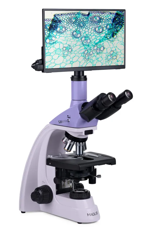 foto microscopio biológico MAGUS Bio D230TL LCD,  4