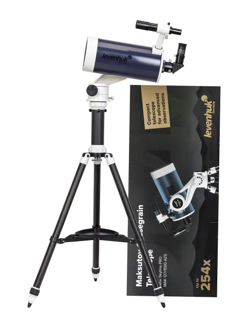 fotografía telescopio Levenhuk New Skyline PRO MAK 127/1500 AZ5,  2