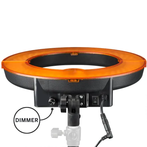 fotografía anillo de Luz LED de Iluminación Regulable BRESSER BR-RL12 45W Lúmenes con Bolsa de Transporte,  4