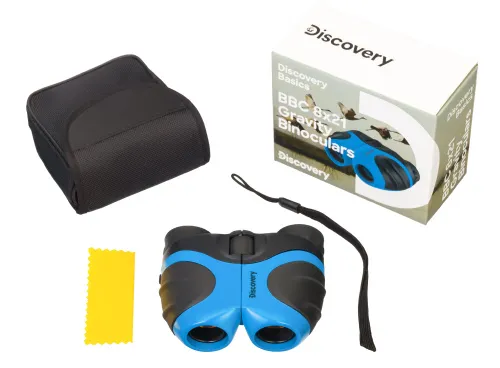 fotografía prismáticos Levenhuk Discovery Basics BBС 8x21,  3