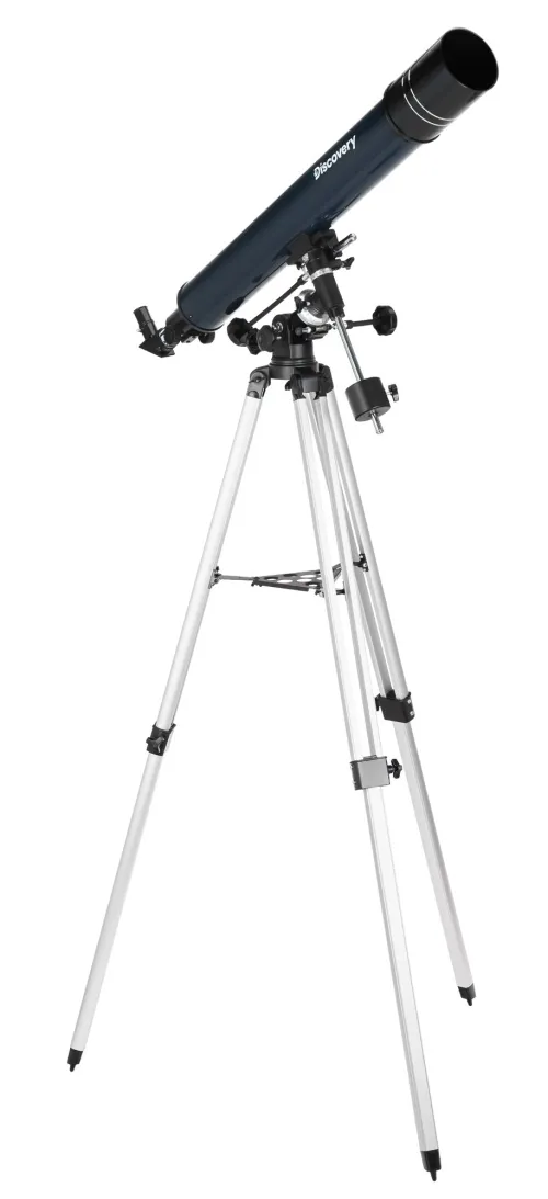 gráfico telescopio Levenhuk Discovery Spark 809 EQ con libro,  8
