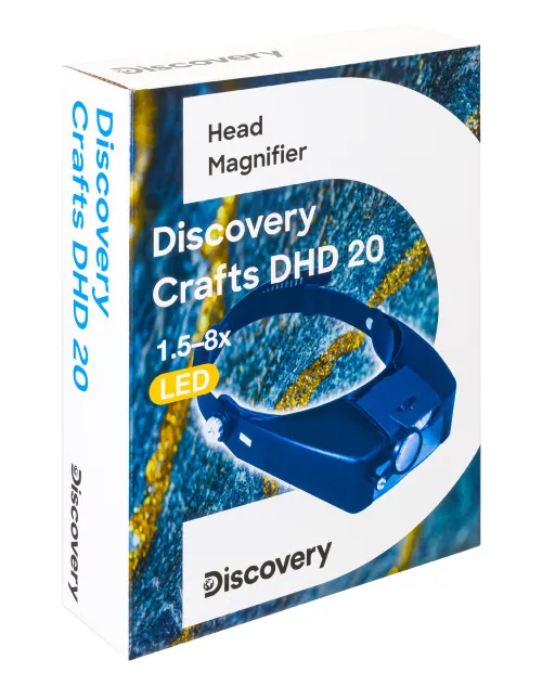 imagen lupa frontal Levenhuk Discovery Crafts DHD 20,  10