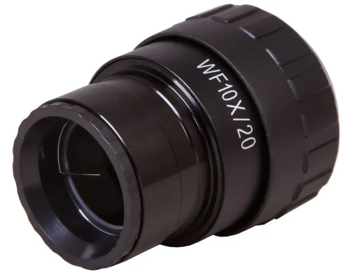 gráfico ocular Levenhuk WF10x/20 con puntero y ajuste de dioptrías,  4