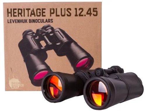 fotografía prismáticos Levenhuk Heritage PLUS 12x45,  2